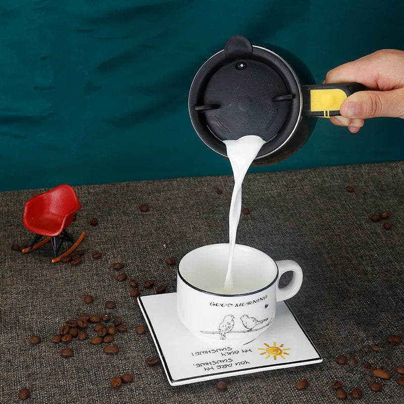 Auto Magnetic Mug 400ml Coffee Milk Mix Cups 304 Stainless Steel ( Battery Operated ) (random Color